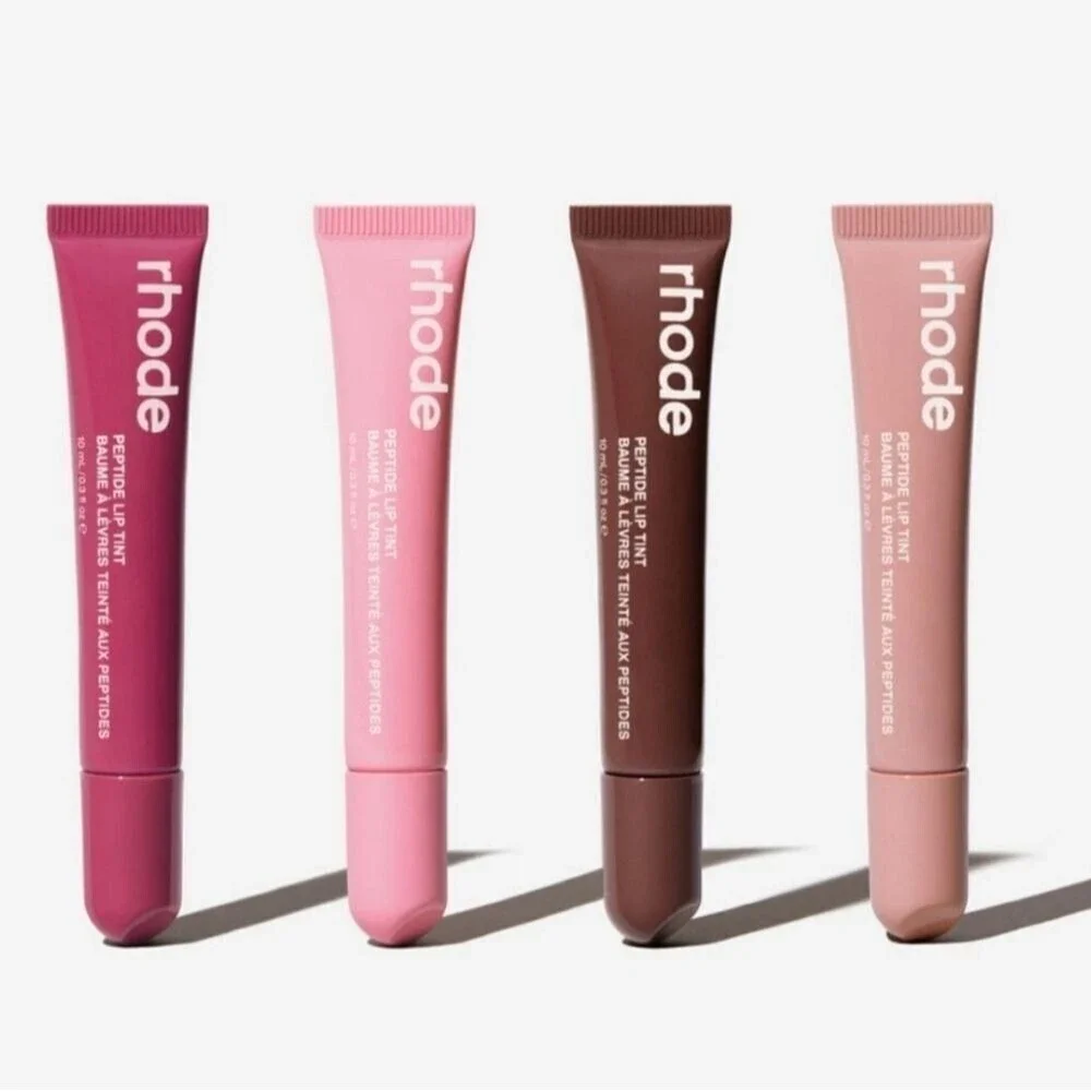 RHODE Peptide Lip tint Raspberry Jelly Gloss New Hydration Glossy Plumping